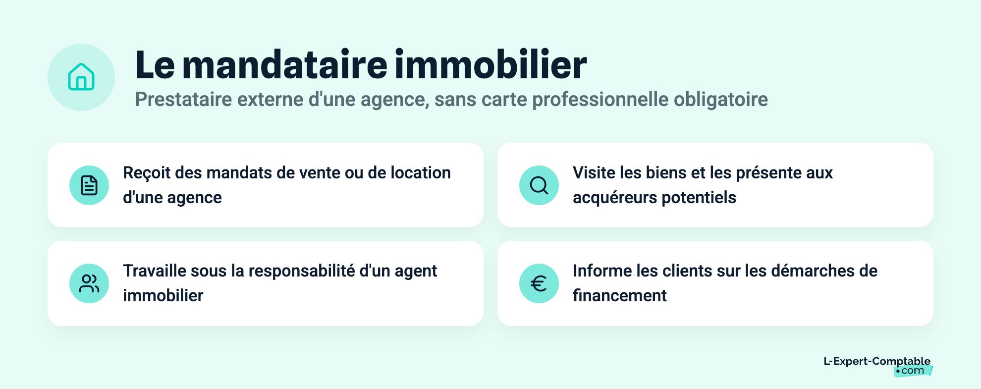 Le mandataire immobilier